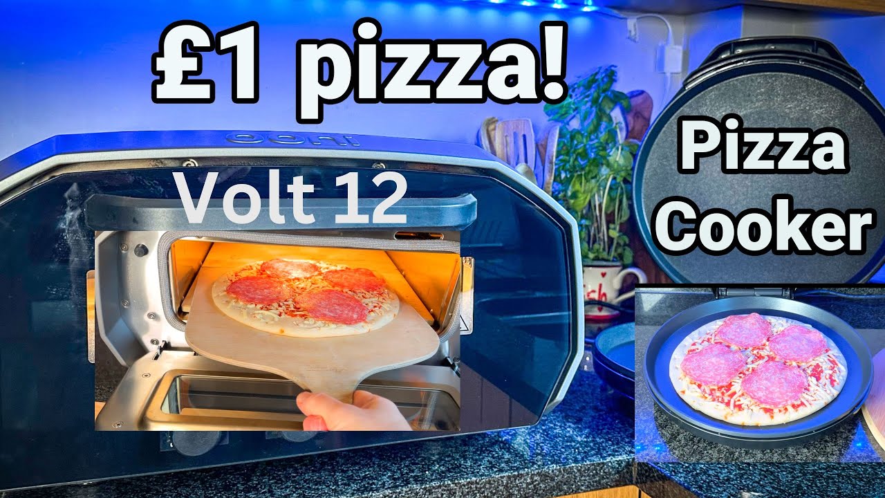 Cooking a £1 PIZZA in a Value v. Premium ELECTRIC Pizza OVEN! Volt 12