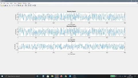 MATLAB CODE FOR PCM SIGNAL WITH RANDOM AS INPUT | MATLAB  & DIGITAL COMMUNICATION