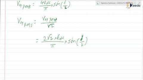 Mastering Pulse Width Modulation Technique : GATE Power Electronics Numerical 4