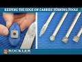 How to Keep Your Carbide Cutter Turning Tools Sharp | Rockler Demo