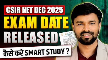 CSIR NET 2025 Mathematics Exam Date 2025 Out & Smart Study Plan!