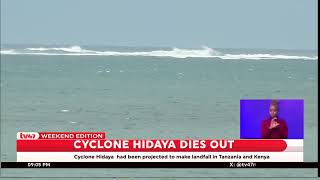 Tropical cyclone Hidaya set to the the kenyan coast has weakened and dissipated