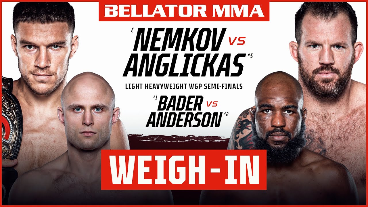 Weigh Ins Bellator 268 Nemkov vs