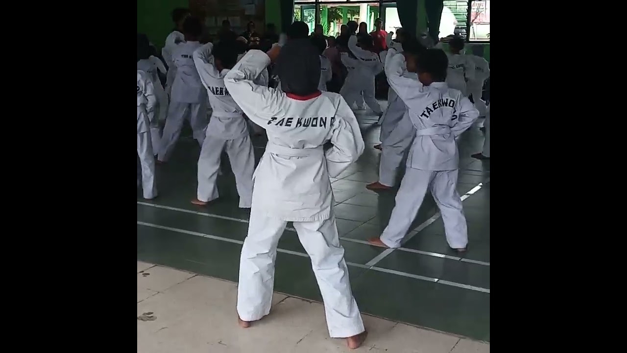 UJIAN KENAIKAN TINGKAT TAEKWONDO, SERU NENDANG PAPAN‼️👊💪💪🥋🥋 