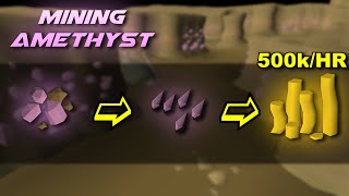 Mining Amethyst | Testing OSRS Wiki Money Making Methods