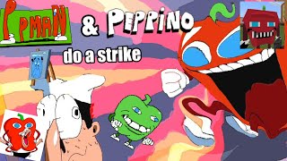 YTP - PPMAN AND PEPPINO DO A STRIKE (PEPPERMAN STRIKES WITH LYRICS YTP)