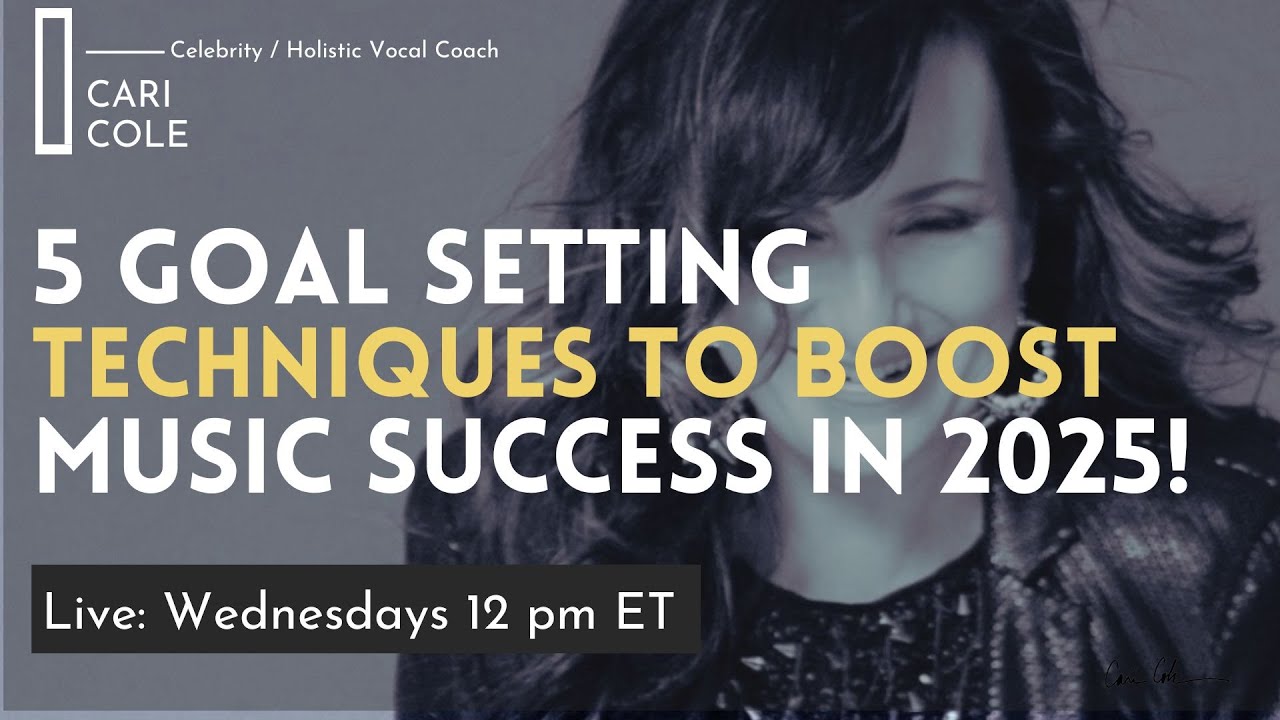 5 Goal Setting Techniques to Boost Your Music Career in 2025 with Cari ...