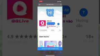 CÁCH TẢI QQLIVE TRÊN IPHONE