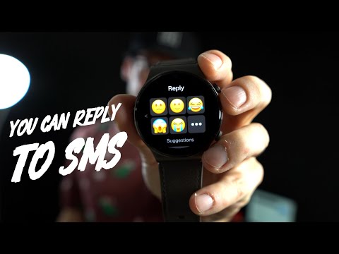 Replying to SMS Messages on Huawei Watch GT2 Pro! [Mood Messenger] ⌚