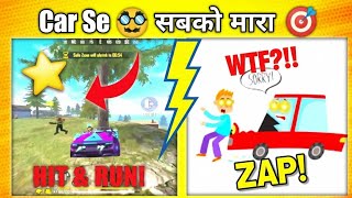 Car se sabko mara 🤣 free fire new gameplay video Vega official 