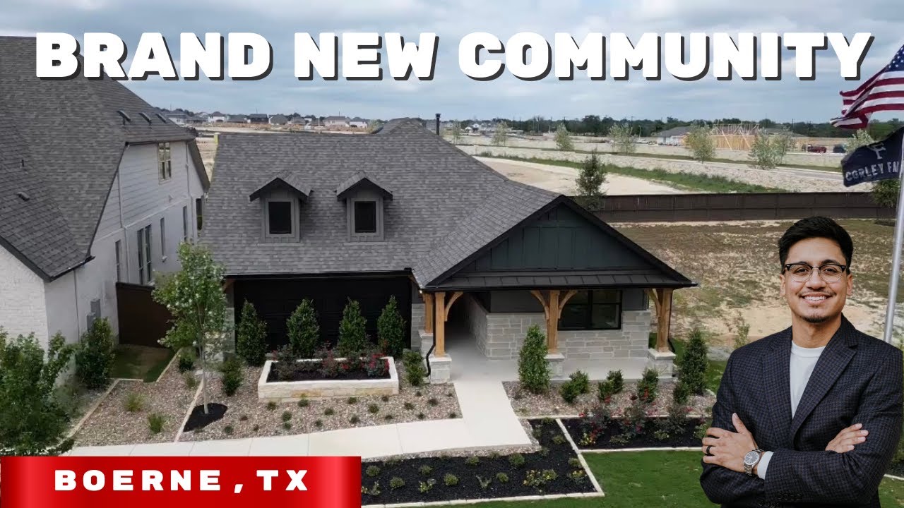 Affordable New Homes in Boerne, Tx Model Home Tour The Arlington