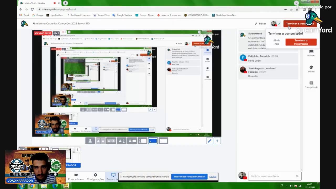 Finalíssima Copa dos Campeões 2023 Server IRD