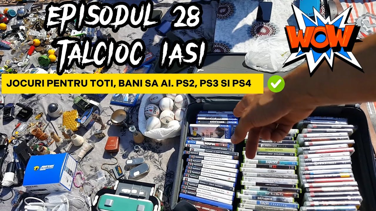 Targul de Vechituri - O zi Speciala - Talcioc Iasi Ep.28 - YouTube