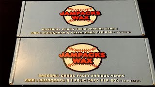 NEW BASEBALL CARD PRODUCT! JAMPACKS WAX (x2)