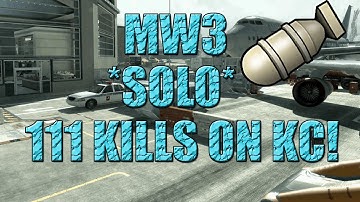 MW3: "SOLO 111 KILLS ON KILL CONFIRMED!" [DESC]