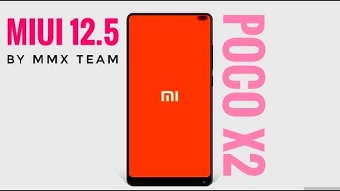 POCO X2 New Update | MIUI 12.5