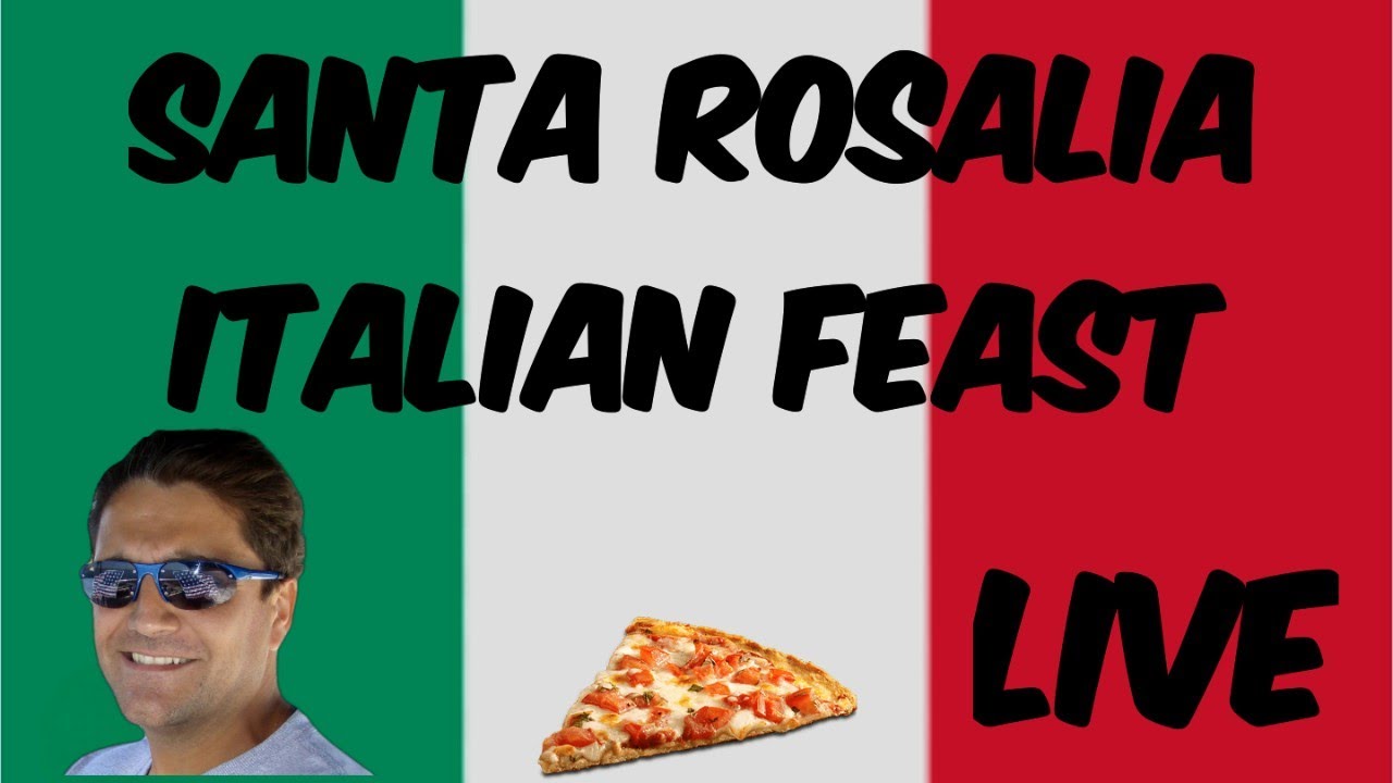 Santa Rosalia Italian feast from Brooklyn New york