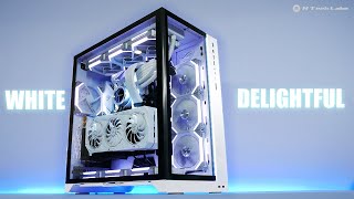 Top Tech PC Build  Lian Li O11 Dynamic XL White Gaming PC ReBuild