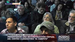 Presentaron una reconstrucción virtual del centro clandestino El Campito en la UNM   Francisco Suáre