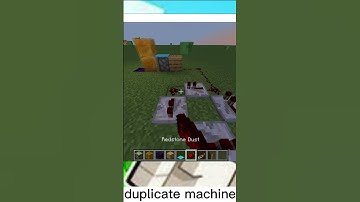Making a Carpet duplicate machine Minecraft #minecraftshorts #shortsviral