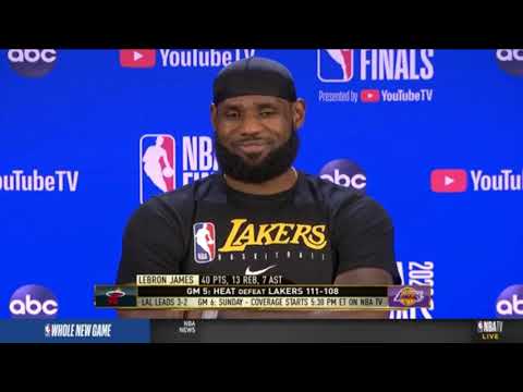 Lebron James Disappointed After Danny Green Markieff Morris Choke In Game 5 Of 2020 Nba Finals Youtube