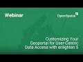 Customizing Your Geoportal for User-Centric Data Access with enlighten 5