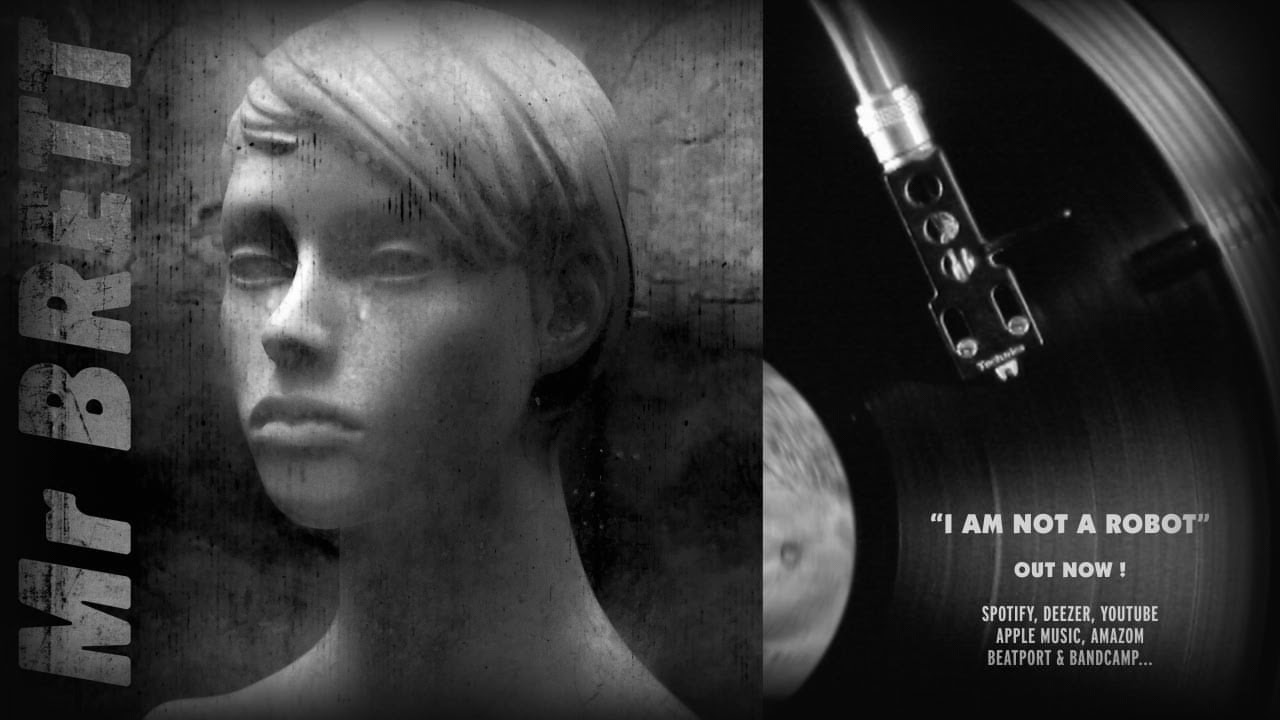Mr BRETT  "I AM NOT A ROBOT" full LP 2021