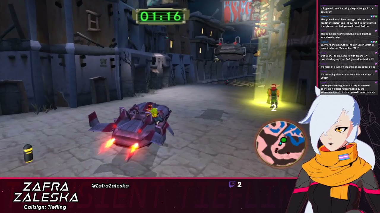 Highlight: Zafra Zaleska [EnVtuber] - "Look at Jak's face!"