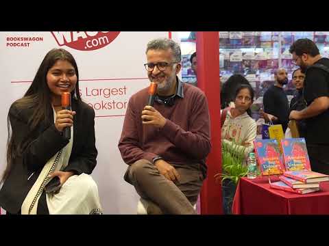 BooksWagon Interview with Amitabha Bagchi at the Book Fair: Insights on "The Unknown City" - video from Bookswagon