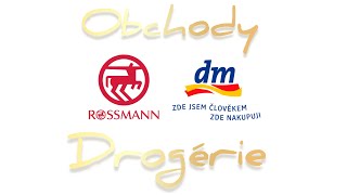 Haul obchod drogerie Rossmann a DM