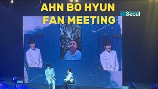 Ahn Bo Hyun Fan Meeting in Seoul @user-ob3jq1zk5u