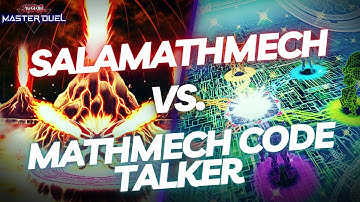ALL GAMES SHOULD BE LIKE THIS!!! Salamathmech vs. Mathmech Code Talker [Yu-Gi-Oh! Master Duel]