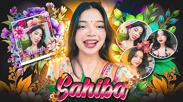 Sahiba 🥀🌸 - EDIT 👀 ||AE inspired Alight Motion xml 🦋🌻