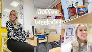 Knutselen, lessen in groep 8 en sporten! 😊📚JUFFEN WEEKVLOG  👩🏼‍🏫| Janette