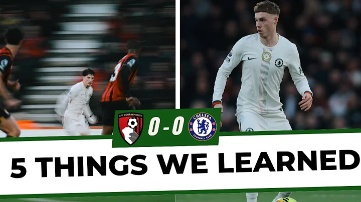 Bournemouth 0-0 Chelsea | Premier League Post Match | GW15 2025/26