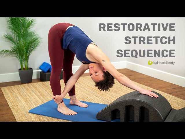 Restorative Stretch Sequence on the Pilates Arc 