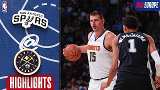 A HUGE CLASH 💪 Jokic & Wembanyama go HEAD-TO-HEAD!! Denver Nuggets v San Antonio Spurs