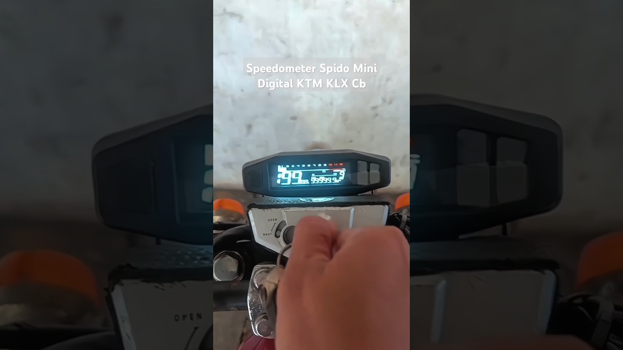 Speedometer Spido Mini Digital KTM KLX Cb