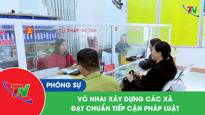 Thông tư 07 hướng dẫn chuẩn tiếp cận pháp luật