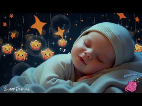 Mozart & Brahms Lullabies 🎶 Overcome Insomnia & Fall Asleep Fast 💫 Baby Sleep Music