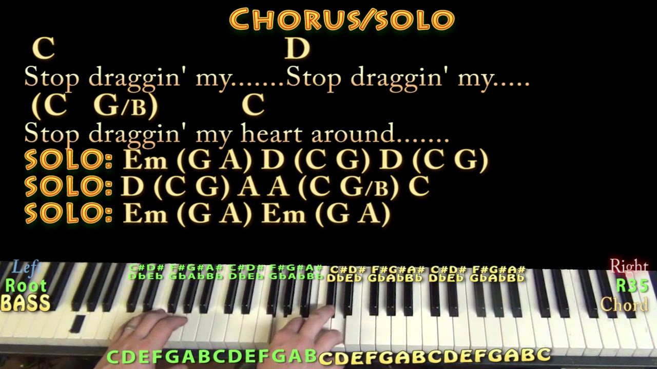 Stop Draggin' My Heart Around (Stevie Nicks/Tom Petty) Piano Cover