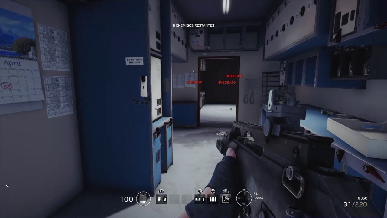 Rainbow Six Siege | Escenarios de entrenamiento: 04 Asalto en estructura tubular