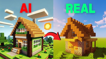 Building AI Generated Minecraft Houses