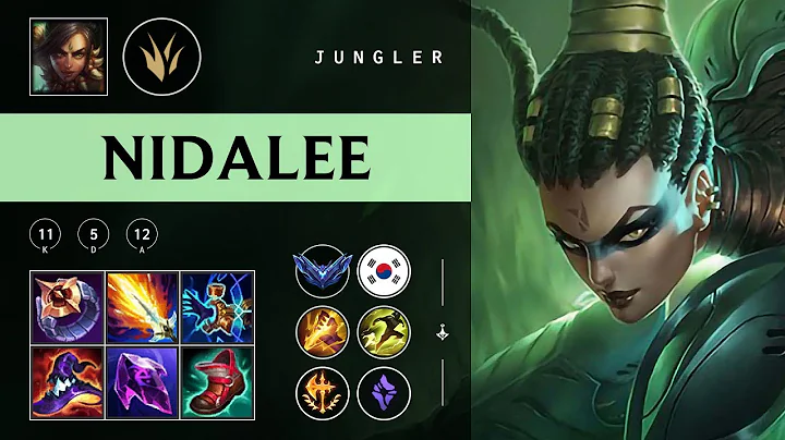 Nidalee Jungle vs Graves - KR Diamond Patch 25.24