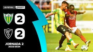 Resumo: Tondela 2-2 Ac. Viseu - Liga Portugal SABSEG | SPORT TV