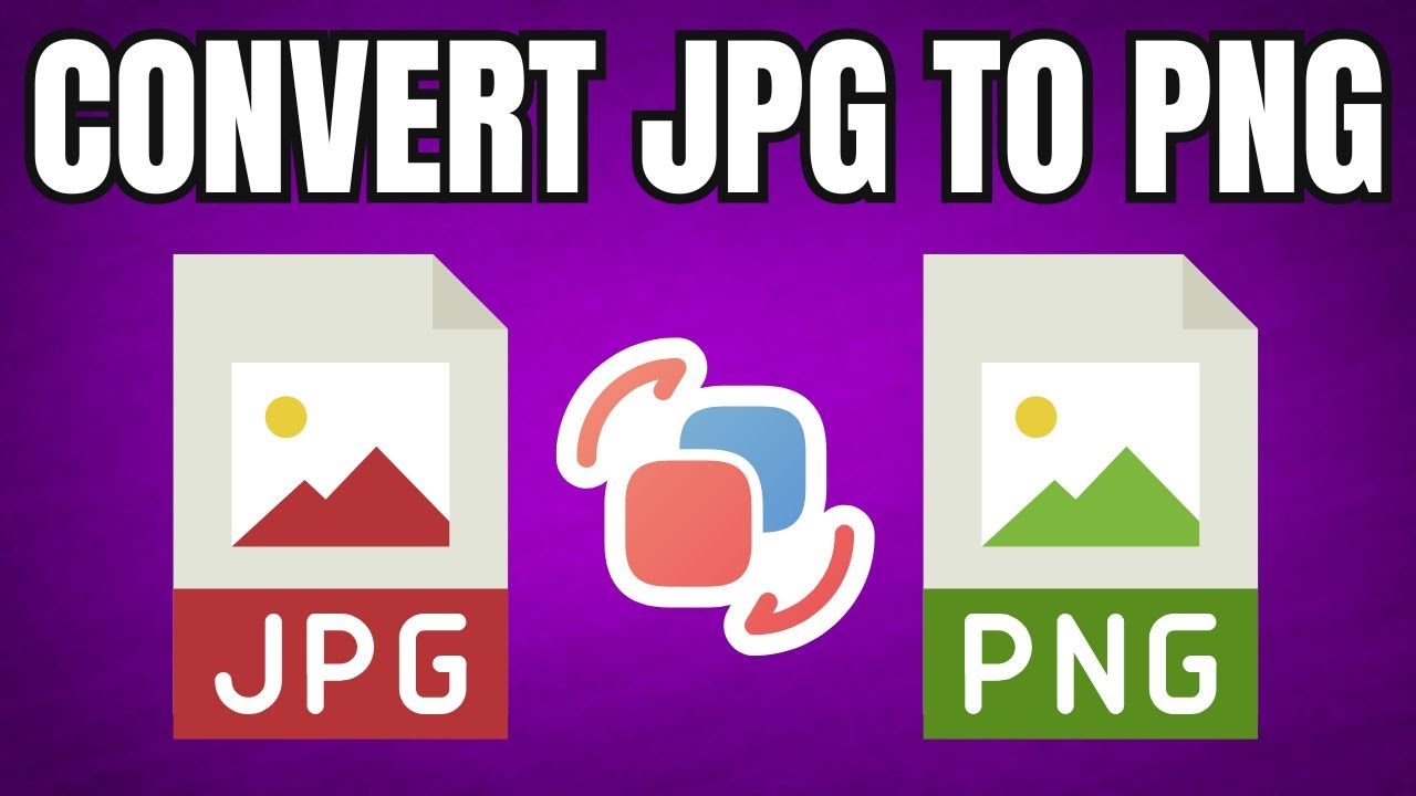 How to Convert JPG to PNG