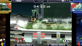 Nanerpus (Captain Falcon) vs. Blisy (Young Link) - Melee on Mondays Weekly #9 @ Hitbox Arena screenshot 2