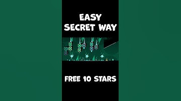 Geometry Dash: easy secret way #shorts