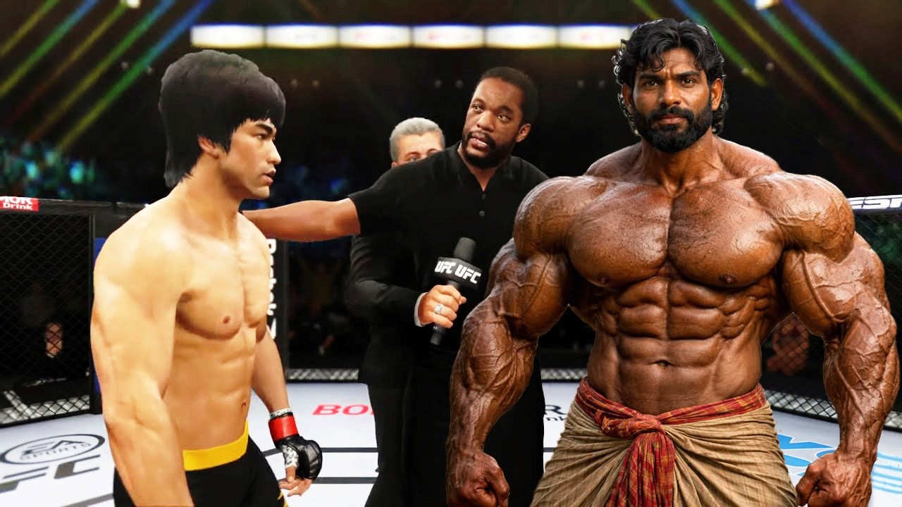Bruce Lee vs. Indian Transformation (EA Sports UFC 4)