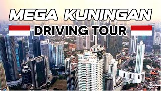 Explore Jakarta Mega Kuningan Indonesia Driving Tour 🇮🇩